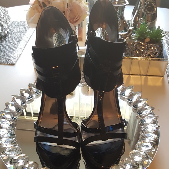 Marc Fisher Shoes - NIB Marc Fisher Sashay Black Multi Heels Sz.10